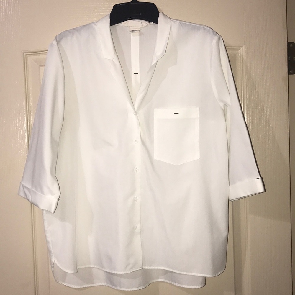 H&M Vacation Edition Button-Up Blouse